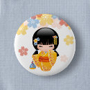 Search for kimono badges Geisha