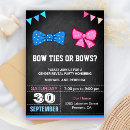 Search for bow ties invitations Elegant