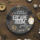 Search for escape room paper plates Birthday