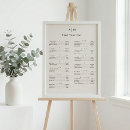 Search for alphabetical wedding seating charts Simple
