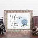 Search for hydrangeas wedding signs Welcome