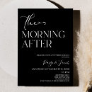 Search for breakfast wedding invitations The morning after