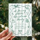 Search for merry little christmas invitations Festive