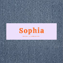 Search for retro name tags Minimalist