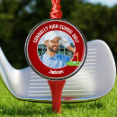 Search for golf christmas tree decorations Red