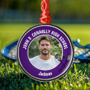 Search for lacrosse christmas tree decorations Purple