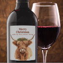 Search for cow wine labels Merry christmas