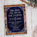 Search for man myth legend invitations Rustic
