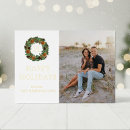 Search for minimal christmas cards Gold foil