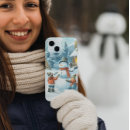 Search for winter snowman iphone cases Watercolor