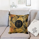 Search for jungle leaf cushions Black