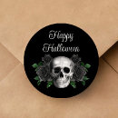 Search for black skull stickers Elegant