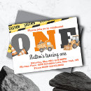 Search for 2nd boy birthday invitations Dump truck