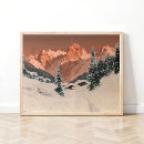 Search for snowy mountain posters Forest