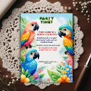 Search for party parrots postcards Tropical