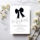 Search for bow bridal shower invitations Chic