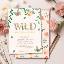 Search for peach butterfly invitations Girl