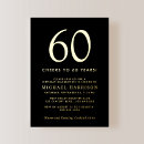 Search for dinner 60th birthday invitations Cheers to 60 years