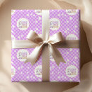 Search for first birthday girl wrapping paper Purple