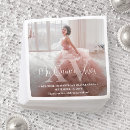 Search for quinceanera napkins Black and white