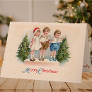 Search for vintage children singing christmas cards Xmas