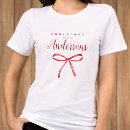 Search for red christmas bow tshirts Modern