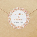 Search for vintage pink wedding stickers Flowers