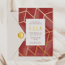 Search for black gold corporate event invitations Fundraiser