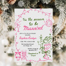 Search for december bridal shower invitations Handwritten