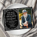 Search for 85th birthday invitations Black
