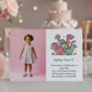 Search for dinosaurs invitations Girl