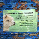 Search for alpaca business cards Knitting