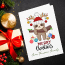 Search for funny sloth christmas cards Humour