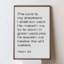 Search for quiet waters art Psalm 23