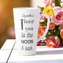 Search for i love you to the moon and back mugs Quote