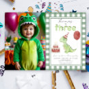 Search for three rex birthday invitations Jungle