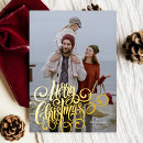 Search for family photo christmas cards Typography