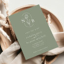 Search for wedding save the dates Sage green