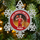 Search for basketball player christmas tree decorations High school