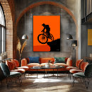 Search for mountain biker art Extreme sport