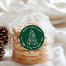 Search for green bow stickers Merry christmas