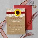 Search for sunflower wedding rsvp cards Rustic