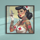 Search for vintage nurse posters Pinup