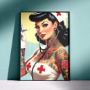 Search for vintage nurse posters Pinup
