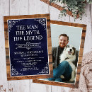 Search for man myth legend invitations Rustic