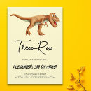 Search for three rex boy invitations 3rd