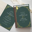 Search for book wedding invitations Green