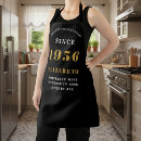 Search for for 70th birthday aprons For her