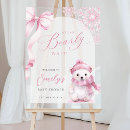 Search for winter baby shower welcome signs For her