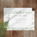 Search for greenery wedding save the dates Boho